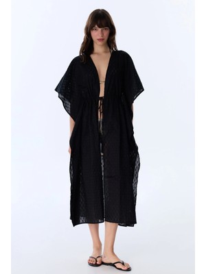Penti Siyah Mei Kimono