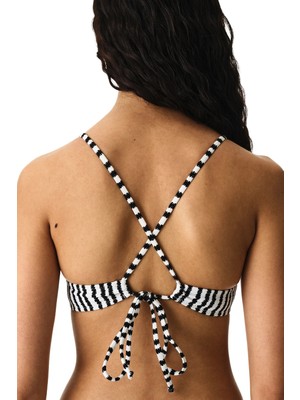 Penti Renkli Ringel Bralet Bikini Üstü