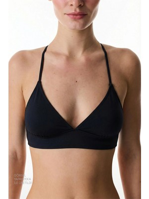 Penti Siyah Bralet Bikini Üstü