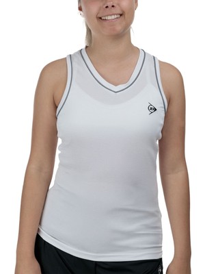Dunlop D Ap Club Ladies Kadın Beyaz Tank Top