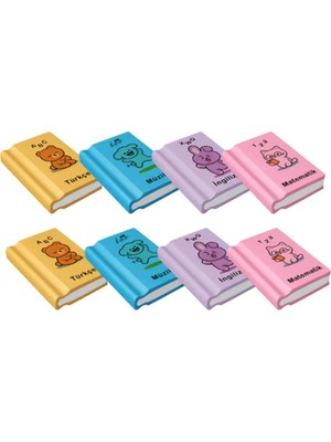 Oryo Kitap Silgi 8 Adet