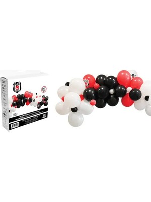 BALONEVİ Balonevi Bjk  Asorti Balon Dekorasyon Seti 70 Adet (12” + 5”)