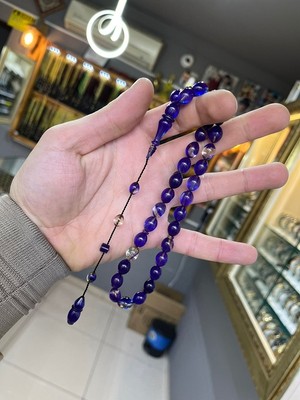 Tesbihanem Ateş Kehribar Tesbih ( Sistemli-Imzalı )