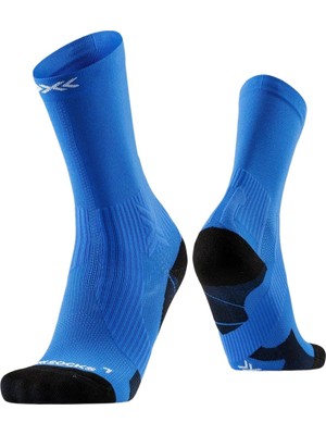X-Bionic X-Socks Run Perform Crew Unisex Mavi Koşu Çorabı