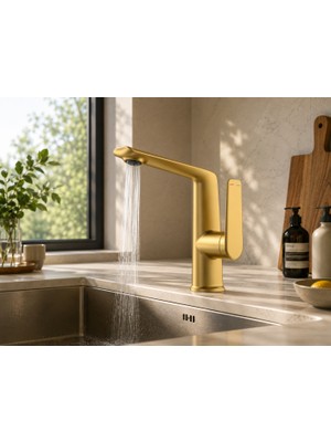 Fleko Gloria Gold  Lavabo Bataryası