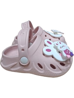 Myshoes Hareketli Figürlü Kız Çocuk Crocs Model Terlik Sandalet