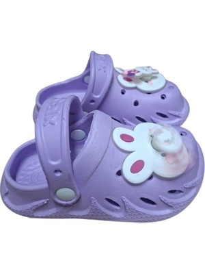 Myshoes Hareketli Figürlü Kız Çocuk Crocs Model Terlik Sandalet