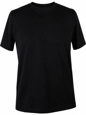 Trender Basic Modal Octavian Siyah Erkek T-Shirt 226-35