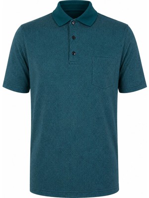 Trender Classic Petrol Erkek Polo Yaka T-Shirt 719