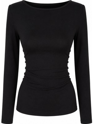 Trender Basic Siyah Kadın Bluz 620
