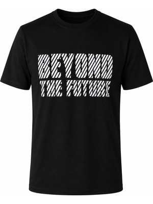 Trender Beyond The Future Baskı Süpreme Siyah Erkek T-Shirt 226-14