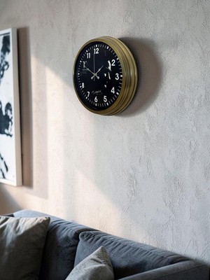 Toyigoo Vintage Prestige 36 cm Eskitme Atatürk Duvar Saati TYGRSYT9573
