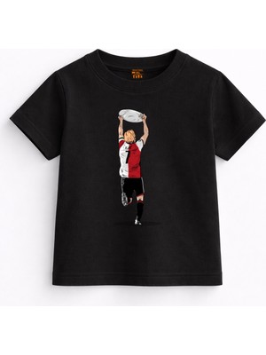 Rabona Fashion Kuyt Champions Feyenoord Çocuk T-Shirt