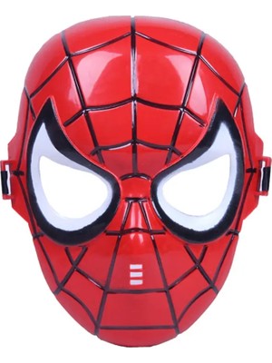 Sepetopia Spiderman Maskesi Örümcek Adam Maskesi A Kalite Ithal 20X16 cm