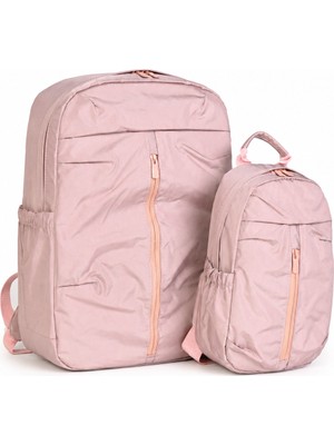 Wander Bag Wander 6560 Sırt Çantası ve Çapraz Omuz Çantası Seti Suya Dayanıklı Günlük Kullanım Seyahat Okul Çanta Seti