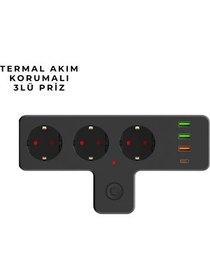 Sepetopia 3397 Akım Korumalı Priz