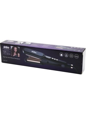 Sepetopia Dijital Saç Şekillendirme Cihazı 38X90MM Seramik Kaplama 360 Derece Kablo=1.8mt LCD SIC.AYAR=140-