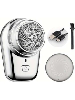 Sepetopia Mini Shaver Sıfır Sakal Taşınabilir Şarjlı Tıraş Makinesi Ipx6 Korumalı  (5517)