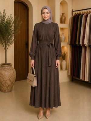 Mk Moda Başak Buble Elbise