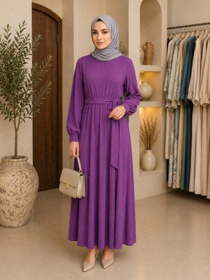 Mk Moda Başak Buble Elbise