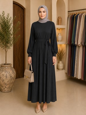 Mk Moda Başak Buble Elbise