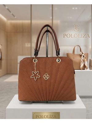 Pololiza Anne/kadın El ve Omuz Çantası / Ayarlanabilir Uzun Askılı / 2 Bölmeli / Arka Fermuarlı / Günlük