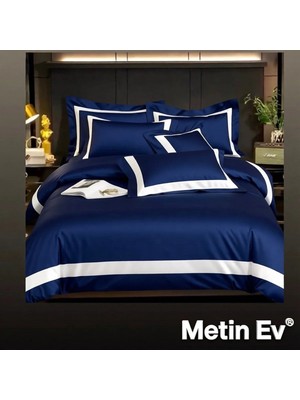 Metinev %100 Pamuk Saten 6 Parça Renk ve Ölçü Seçeneklipremium Nevresim Takımı