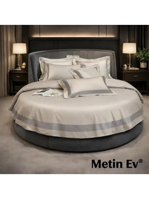 Metinev %100 Pamuk Saten 6 Parça Renk ve Ölçü Seçenekli Nevresim Takımı