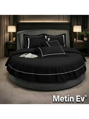 Metinev %100 Pamuk Saten 6 Parça Renk ve Ölçü Seçenekli Nevresim Takımı