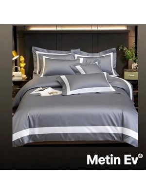 Metinev %100 Pamuk Saten 6 Parça Renk ve Ölçü Seçeneklipremium Nevresim Takımı