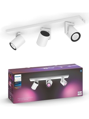 Philips Hue Argenta Üçlü Spot Lamba 3X4.2W (Beyaz)