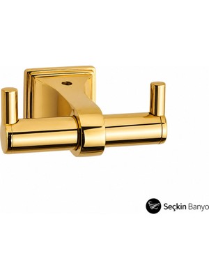 System Banyo Aksesuarları  Steplıne Ikili Askılık GOLD(BA1000 012 Gl)