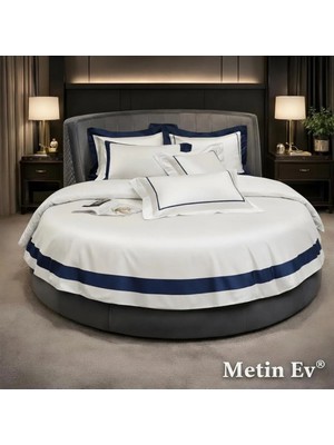 Metinev %100 Pamuk Saten 6 Parça Renk ve Ölçü Seçenekli Nevresim Takımı