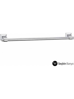 System Banyo Aksesuarları Bowlıne Uzun Havluluk 43CM  Krom (BA1001 004 Cr)