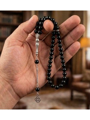 Esha Store Oniks Doğal Taşlı 33'lük Erkek Tespih Eutonks