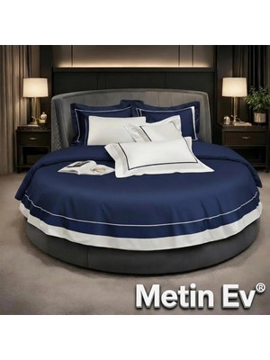 Metinev %100 Pamuk Saten 6 Parça Renk ve Ölçü Seçenekli Nevresim Takımı
