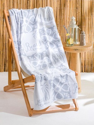 Lc Waikiki Yeni Sezon Desenli Kadın Plaj Havlusu 70X150 cm