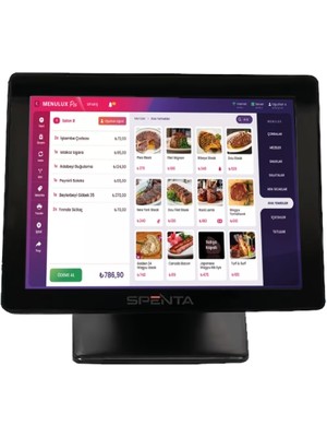 Spenta SP-156I I5 4.n 8gb 128GB SSD 15.6" Dokunmatık W11P Pos Pc +2.ekran