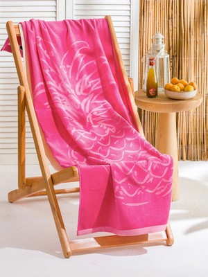 Lc Waikiki Yeni Sezon Desenli Kadın Plaj Havlusu 70X150 cm