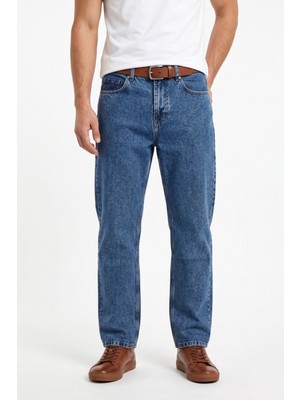 Dekploy Erkek Baggy Jeans Pantolon BGL-ST05448