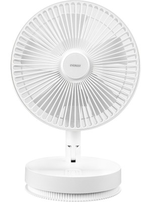 Sbusshop Everest EFN-600 Beyaz 4 Kademeli Hız Masaüstü Kullanım Taşınabilir Dahili 2000 - SB001M-48WHG