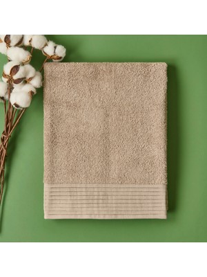 Matmel Soft Premium Yüz Havlusu - Bej - 50X90 cm
