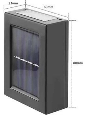 OEM Yeni Model Solar Çift Taraflı Duvar Lambası Dekoratif Duvar Lambası - 3981-7511