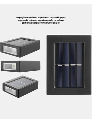 OEM Dayanıklı Solar Aplik Hava Koşullarına Dayanıklı Dış Mekan Işığı - 3521-8499