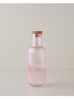 English Home Lucan Cam Şişe 1000 ml Pembe