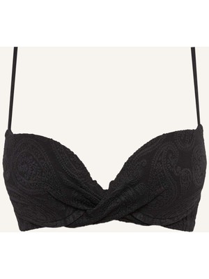 DeFacto Regular Fıt Desenli Ekru Bikini ÜSTÜ E1539AX26SM
