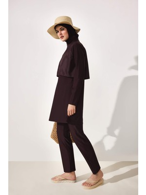 DeFacto Regular Fit 4'lü Burkini Mayo G8897AX26SM