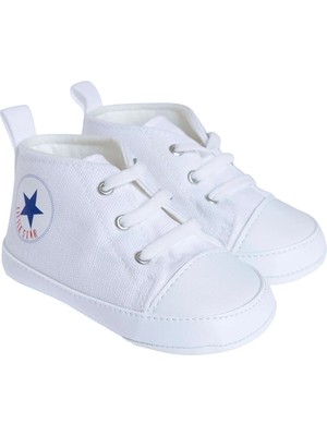 Hellobaby Erkek Bebek Yürüme Öncesi Ayakkabı Bebe Yaka Sleeveless Lastikli