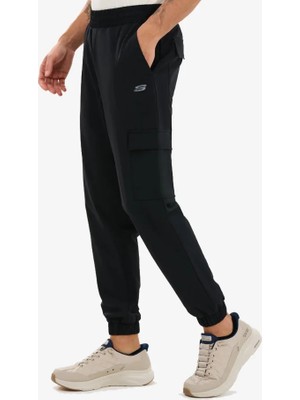 Skechers M Co Micro Cargo Pant Erkek Siyah Eşofman Altı S222080-3817