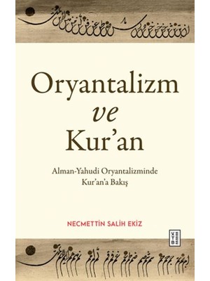 tp Oryantalizm ve Kur’an